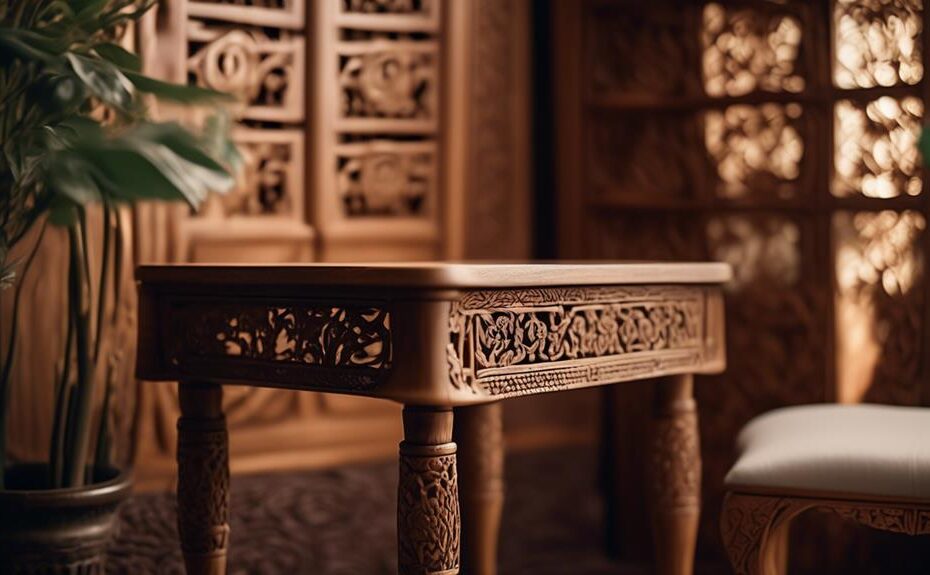 designing asian inspired furniture pieces