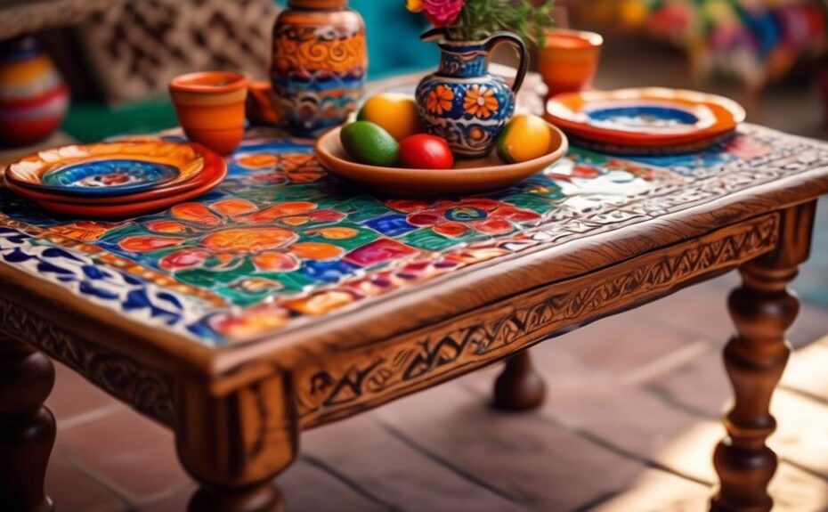 detailed mexican furniture design