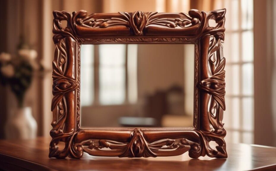 detailed mirror woodworking plans