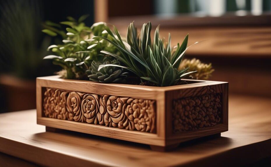 detailed woodworking plans for a planter