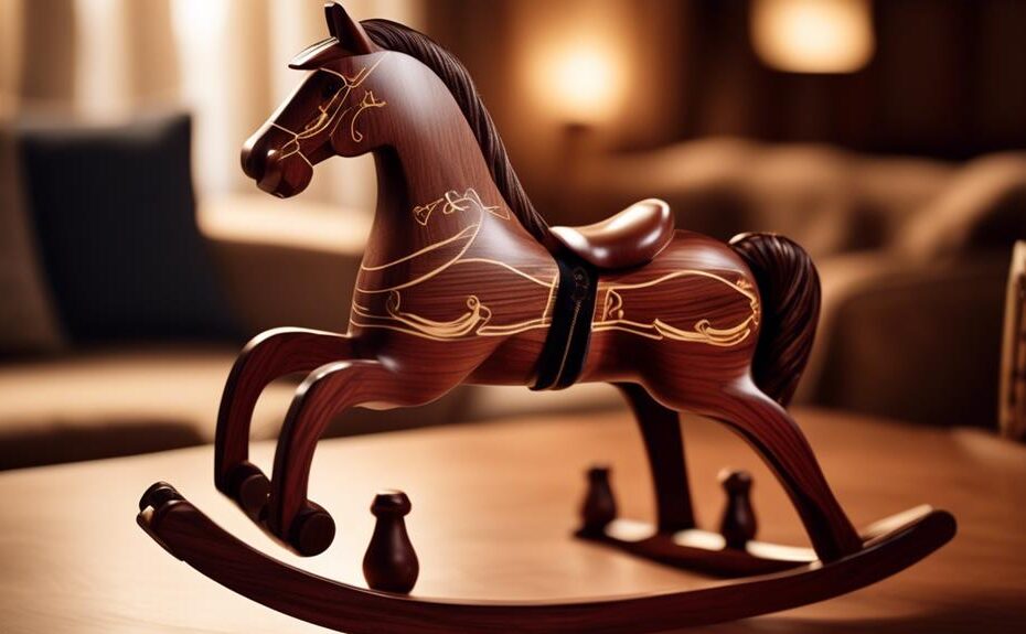 detailed woodworking plans for a rocking horse