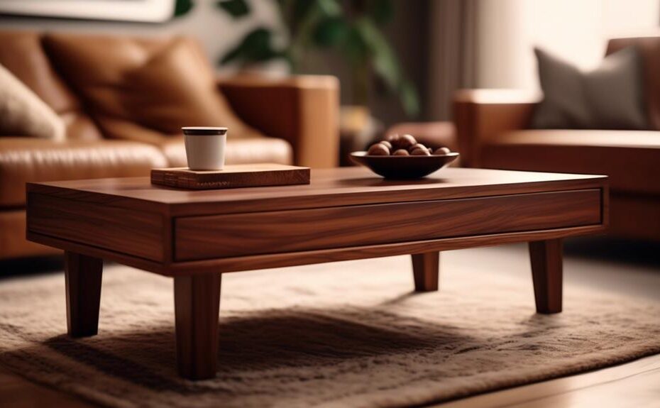 detailed woodworking plans for coffee tables