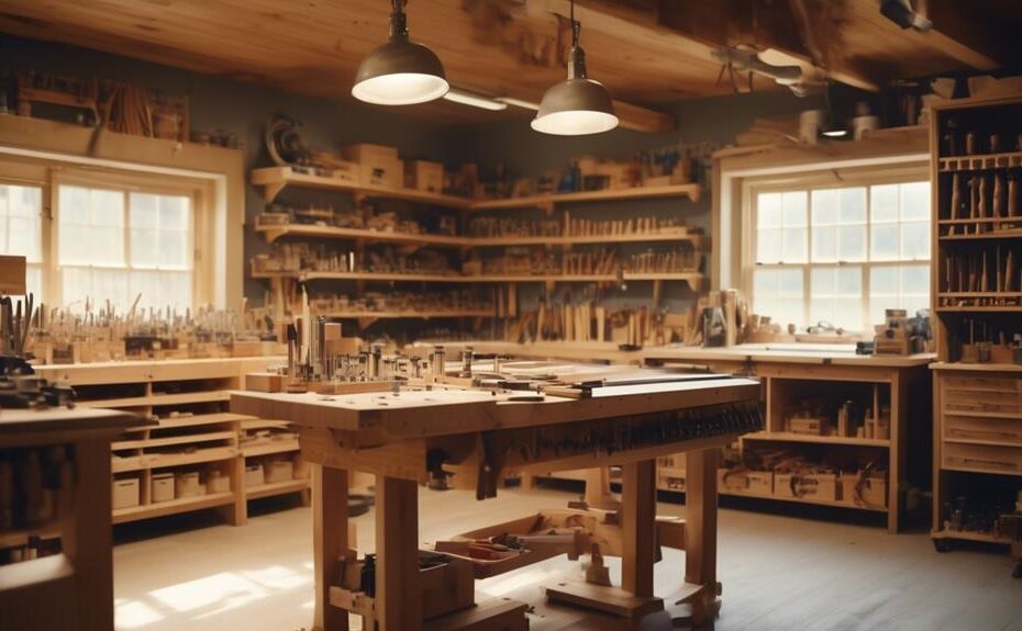 detailed woodworking shop blueprints