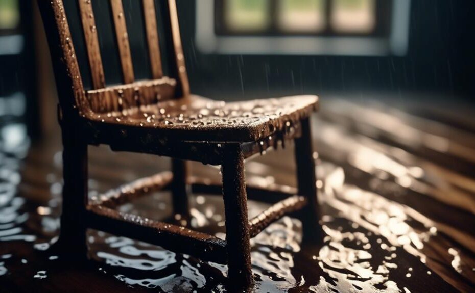 effects of water on wood furniture