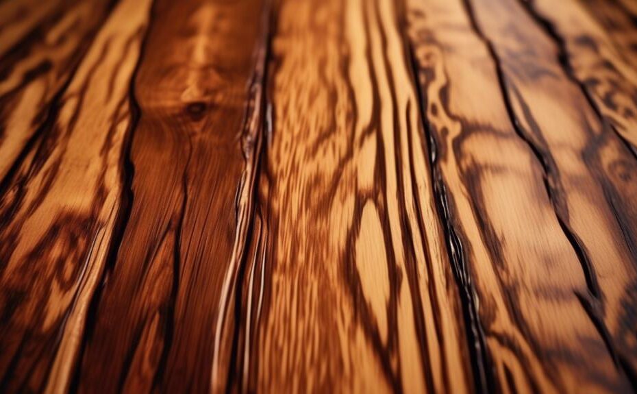 enhancing wood grain finishes