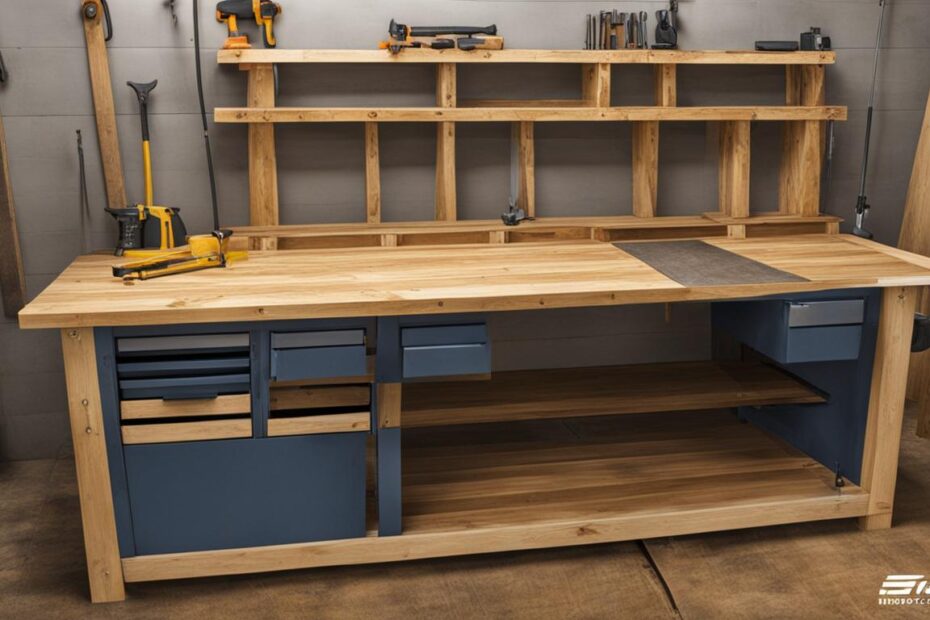 how to wooden work bench