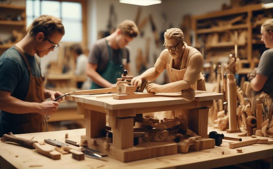 local woodworking courses available