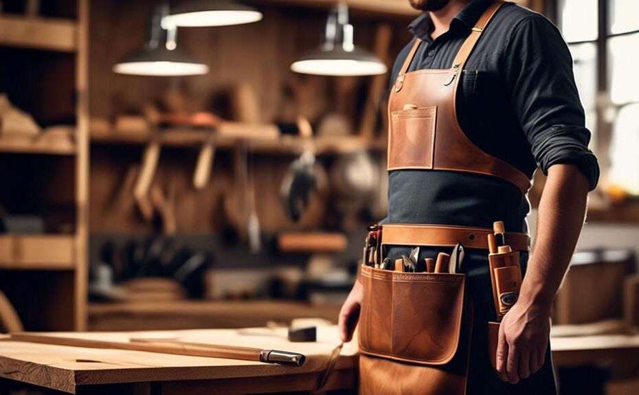 woodworking aprons for safety